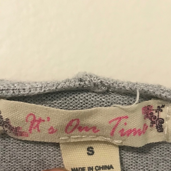 🌻5/20$!! EUC Soft Lace Up V-Neck Color Block Hoodie - Picture 4 of 8